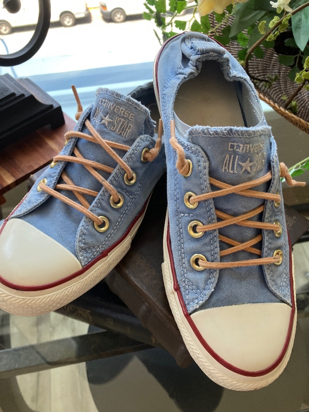 Converse Shorelines Light Blue   Size 9